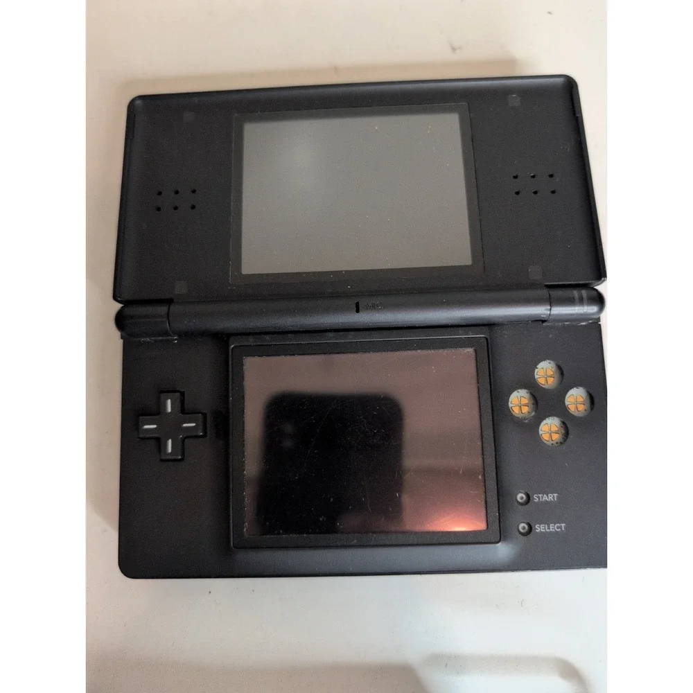 Nintendo DS Lite USG-001 Black Dual Screen Handheld Console NTSC-U/C Parts Only